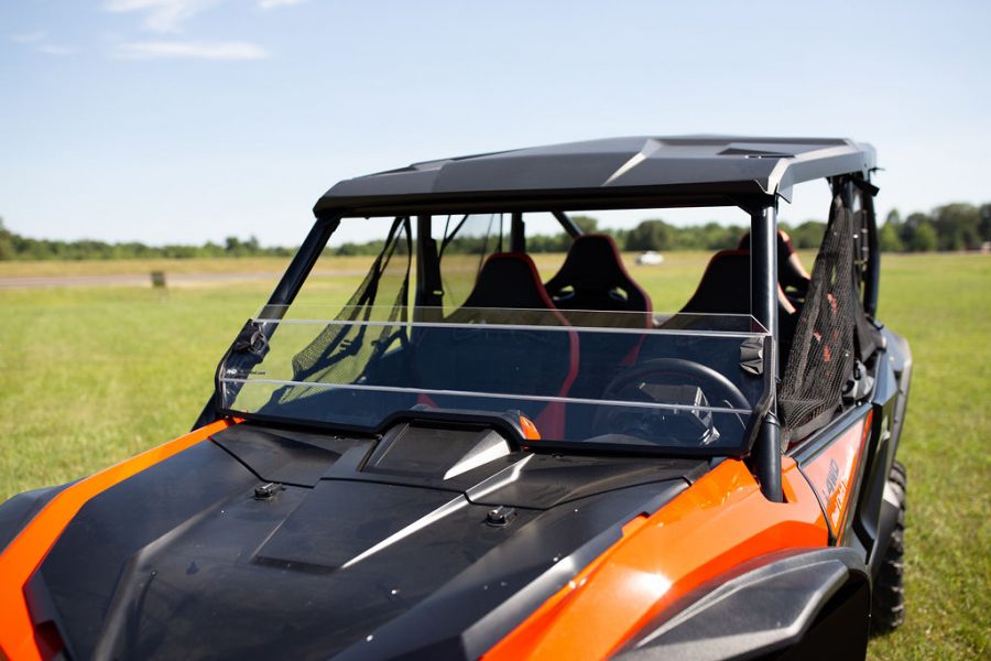 Honda Talon Half Windshield •Fits 2019 - Up 1000X, 1000R •2020 - Up 1000X - 4 - Offroad Armor