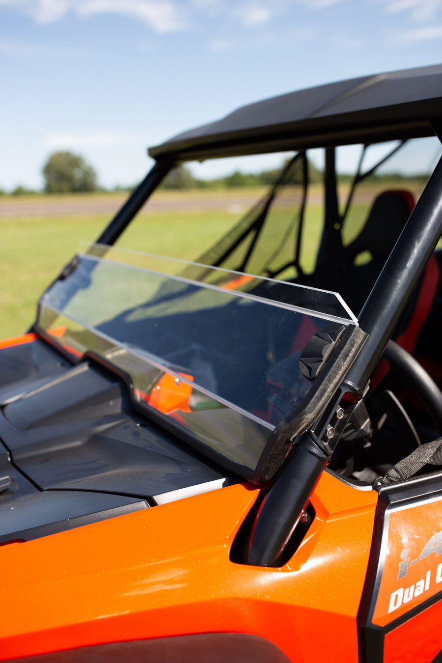 Honda Talon Half Windshield •Fits 2019 - Up 1000X, 1000R •2020 - Up 1000X - 4 - Offroad Armor