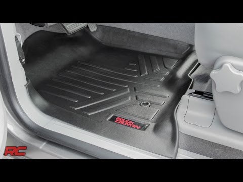 Rough Country Floor Mats | FR & RR | Crew Cab | Chevy/GMC 1500/2500HD (07-14)