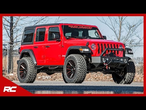 3.5 Inch Lift Kit | Adj Lower | FR D/S | Jeep Wrangler JL (18-23)