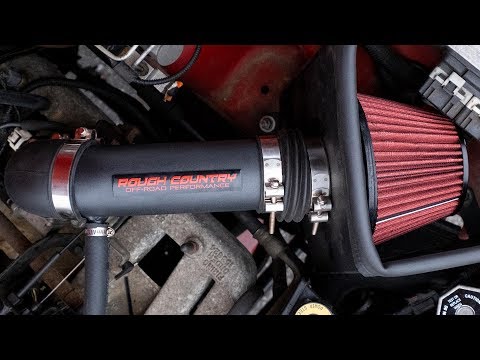Rough Country Cold Air Intake Kit | 5.0L | Pre Filter | Ford F-150 2WD/4WD (15-20)