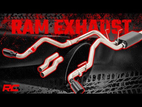 Rough Country Performance Cat-Back Exhaust | 5.7L | Ram 1500 2WD/4WD (2019-2023)