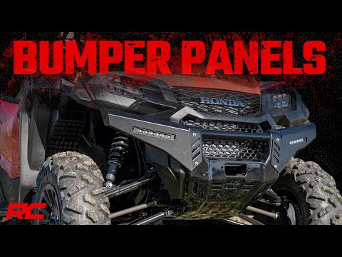 Rough Country Bumper Wings | Stinger | 6" Led Combo | Honda Pioneer 1000/Pioneer 1000-5 (16-22)