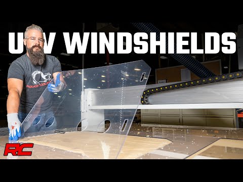 Rough Country Full Windshield | Scratch Resistant | Can-Am Maverick Turbo/Maverick Turbo Max (15-17)
