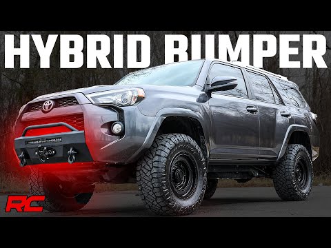 Rough Country Front Bumper | Hybrid | 20" Blk DRL | Toyota 4Runner 2WD/4WD (14-23)