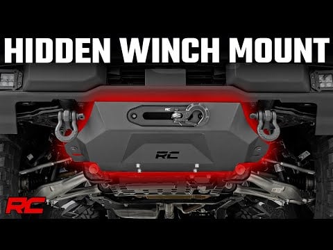 Rough Country Hidden Winch Mount | 9500S | Ford Bronco 4WD (2021-2023)