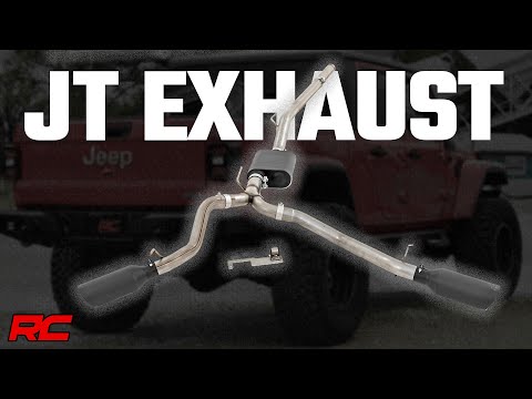 Rough Country Performance Cat-Back Exhaust | 3.6L | Jeep Gladiator JT 4WD (20-22)
