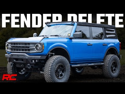 Rough Country Fender Flare Delete | Ford Bronco 4WD (2021-2023)