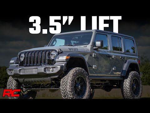 3.5 Inch Lift Kit | C/A Drop | Diesel | Jeep Wrangler JL 4WD (20-23)