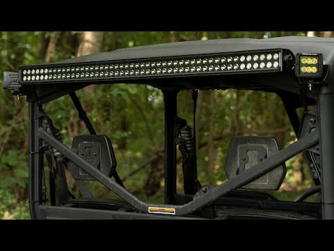 Rough Country LED Light | Cab Mount | 50" Black Dual Row