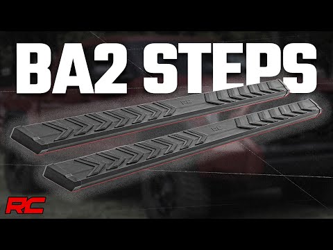 Rough Country BA2 Running Boards | Side Step Bars | Toyota Tundra 2WD/4WD (22-23)