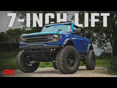 7 Inch Lift Kit | 4-Door Base | Ford Bronco 4WD (2021-2023)