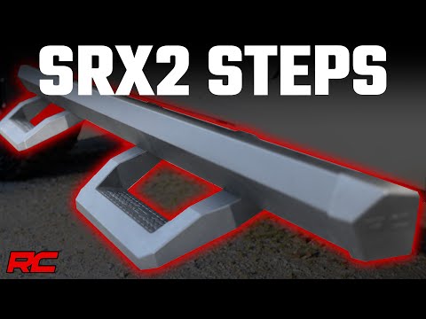Rough Country SRX2 Adj Aluminum Step | Crew Cab | Ram 1500 (19-23)/1500 TRX (21-23)