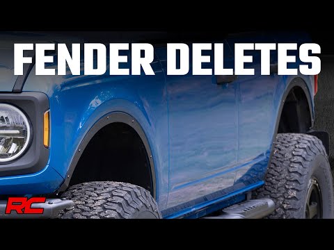 Rough Country Fender Flare Delete | Ford Bronco 4WD (2021-2023)