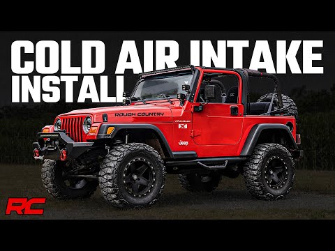 Rough Country Cold Air Intake Kit | 4.0L | Jeep Wrangler TJ 4WD (1997-2006)