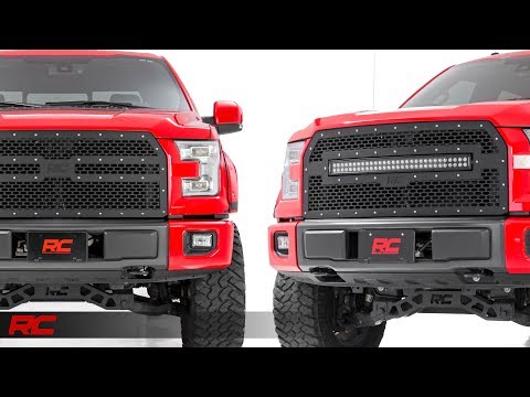 Rough Country Mesh Grille | Ford F-150 2WD/4WD (2015-2017)