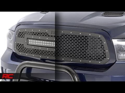 Rough Country Mesh Grille | Ram 1500 2WD/4WD (2013-2018 & Classic)