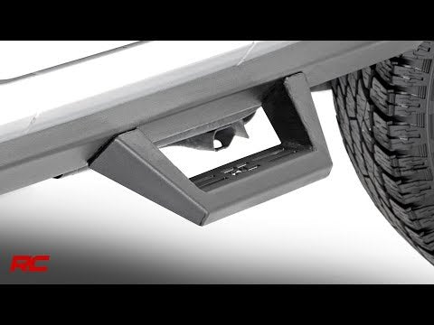 Rough Country Contoured Drop Steps | 2 Door | Jeep Wrangler JK 4WD (2007-2018)