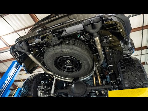 Rough Country Performance Exhuast | Crew/Dbl | RR Exit | Chevy/GMC 1500 (19-24)