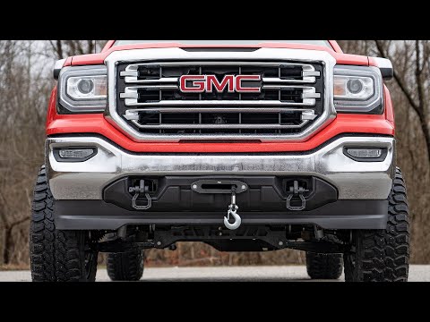 Rough Country Hidden Winch Mounting Plate | Chevy/GMC 1500 (14-18)