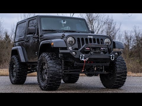 Rough Country Front Bumper | Sport | OE Fog | Jeep Gladiator JT/Wrangler JK & JL