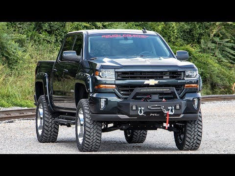 Rough Country EXO Winch Mount Kit | Chevy Silverado 1500 2WD/4WD (2007-2018)