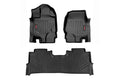 Rough Country Floor Mats | FR and RR | FR Buckets | w/Factory Under Seat Storage Ford F-150 2WD/4WD (2015-2023)