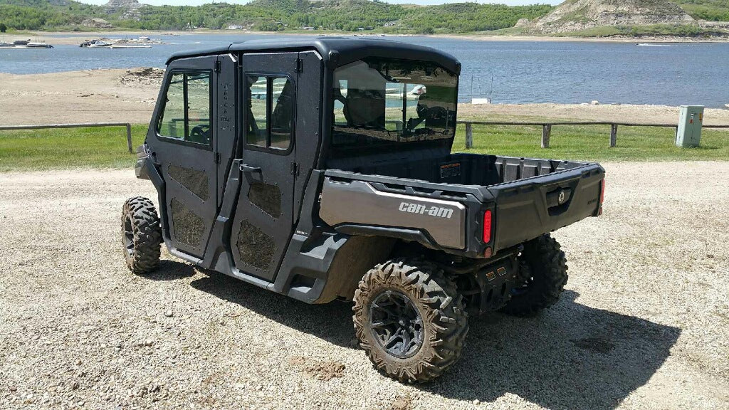Armor Tech Full Steel Doors W/ Sliding Windows For Can-Am Defender Max