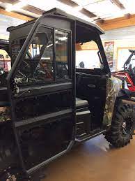 Full Steel Doors By Armor Tech for 2013-19 Polaris Ranger 900/1000/XP/DIESEL & 570 Full Size '15-16