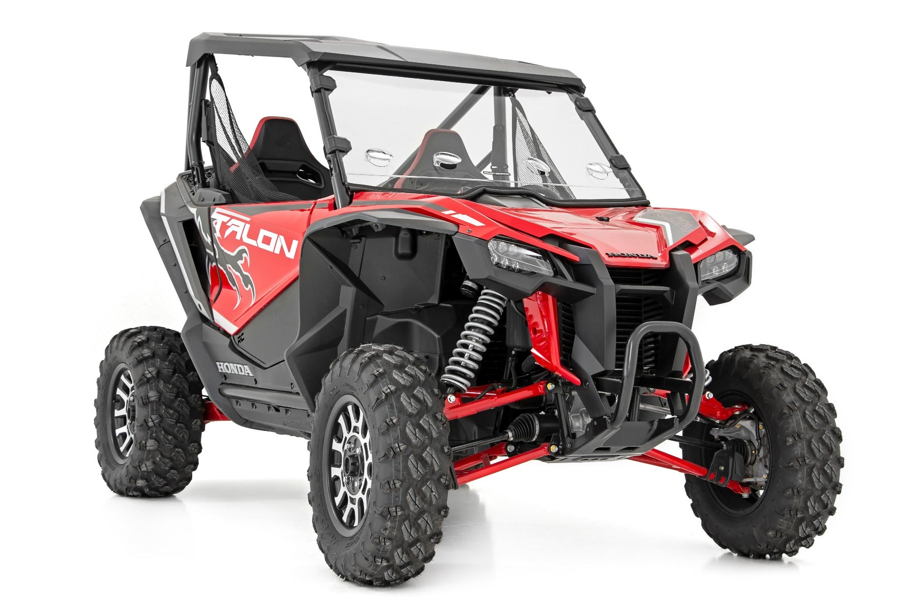 Rough Country Vented Full Windshield | Scratch Resistant | Honda Talon (19-21)/Talon 1000R (19-22)