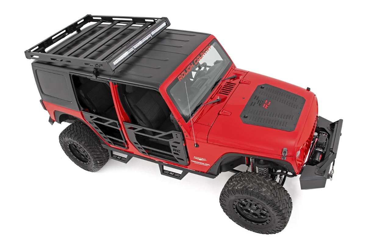 Rough Country Tubular Doors | Rear | Jeep Wrangler JK  (2007-2018)