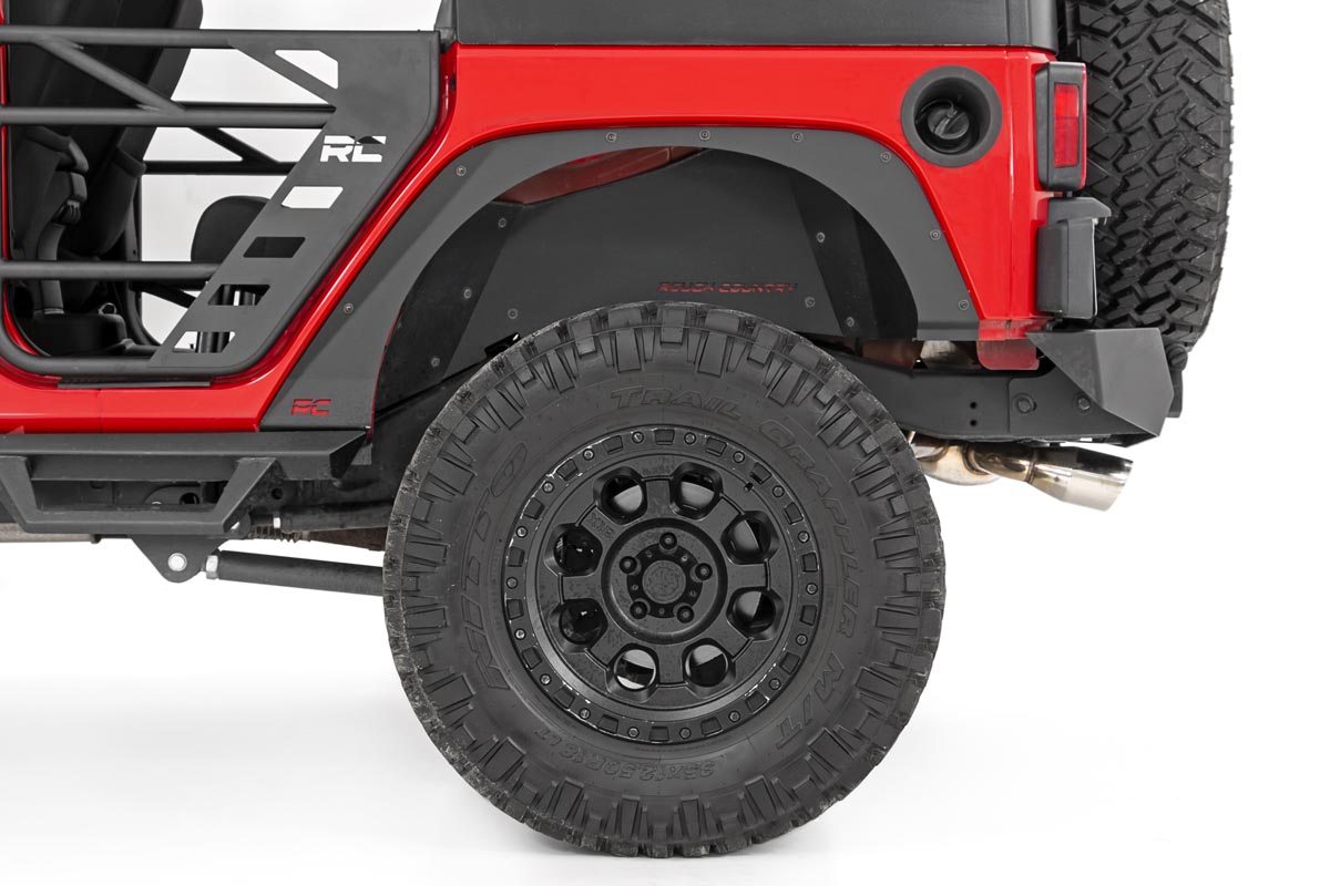 Rough Country Fender Delete Kit | FR & RR | Jeep Wrangler JK  (2007-2018)