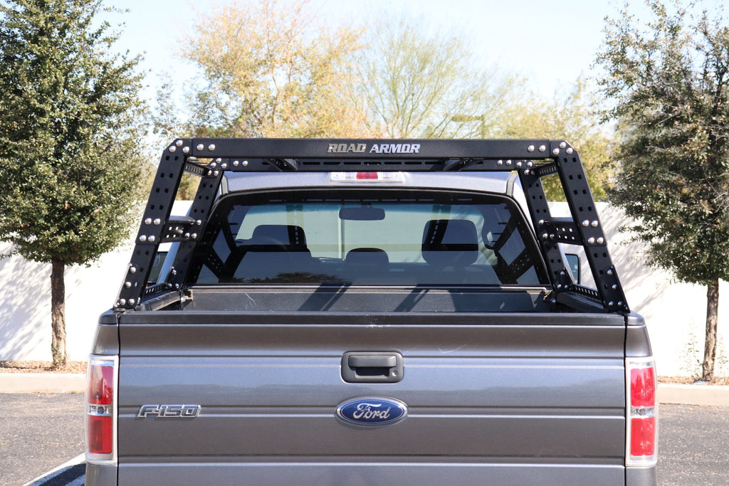 2009-2014 Ford F-150 Treck 5 1/2 To 6Ft. Full-Size Truck Beds - Adjustable Bed Rack System (505Brs-Brktkit Included) - Texture Black