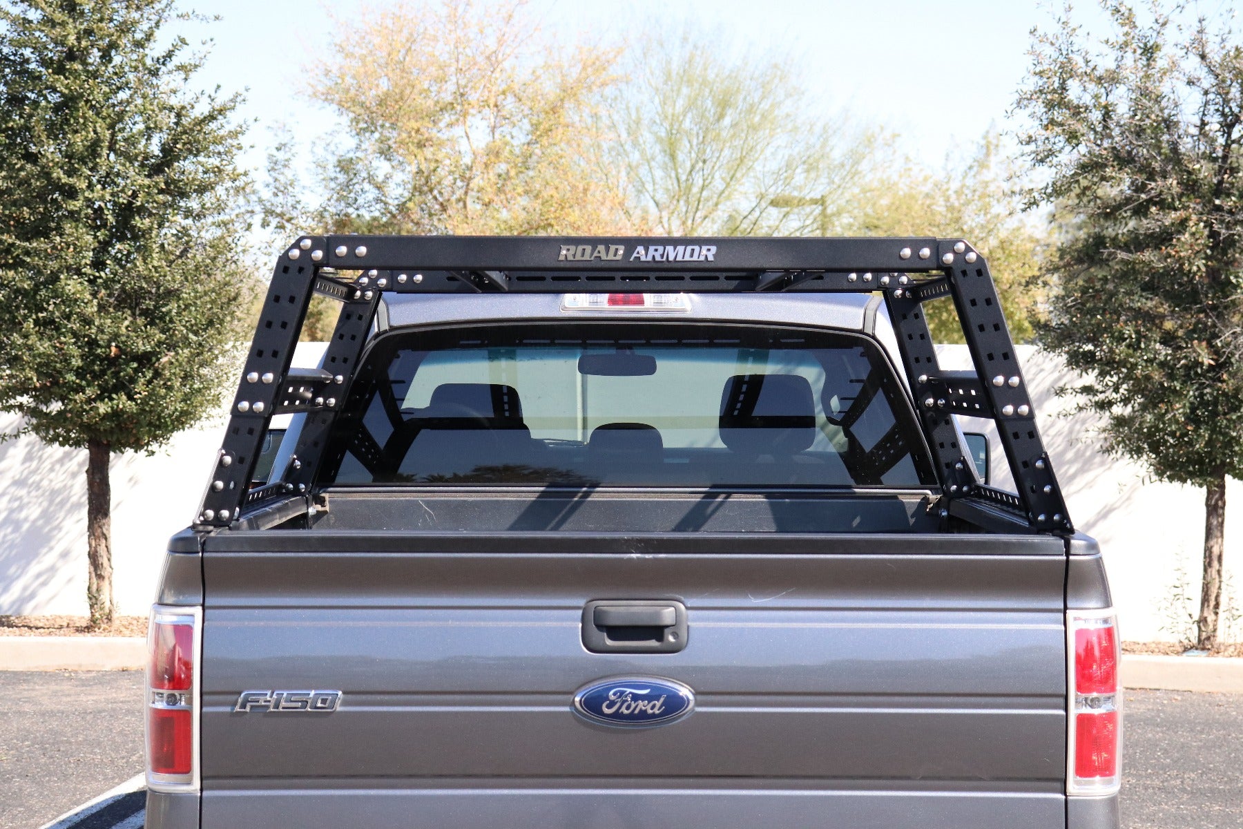 2009-2014 Ford F-150 Treck 5 1/2 To 6Ft. Full-Size Truck Beds - Adjustable Bed Rack System (505Brs-Brktkit Included) - Texture Black