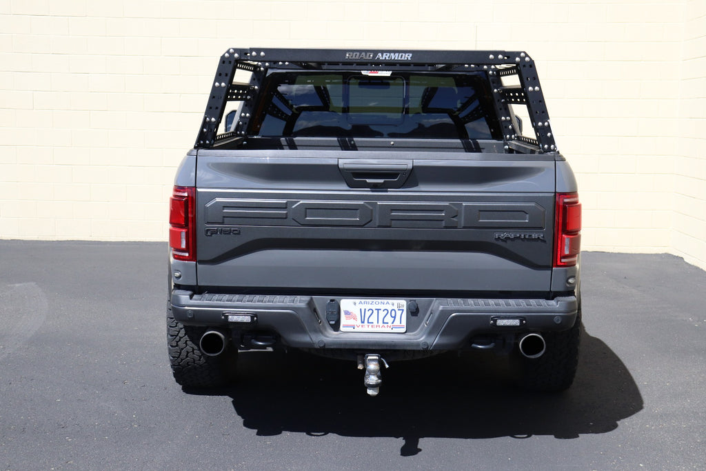 2015-2020 Ford F-150 Treck 5 1/2 To 6Ft. Full-Size Truck Beds - Adjustable Bed Rack System (500Brs-Brktkit Included) - Texture Black