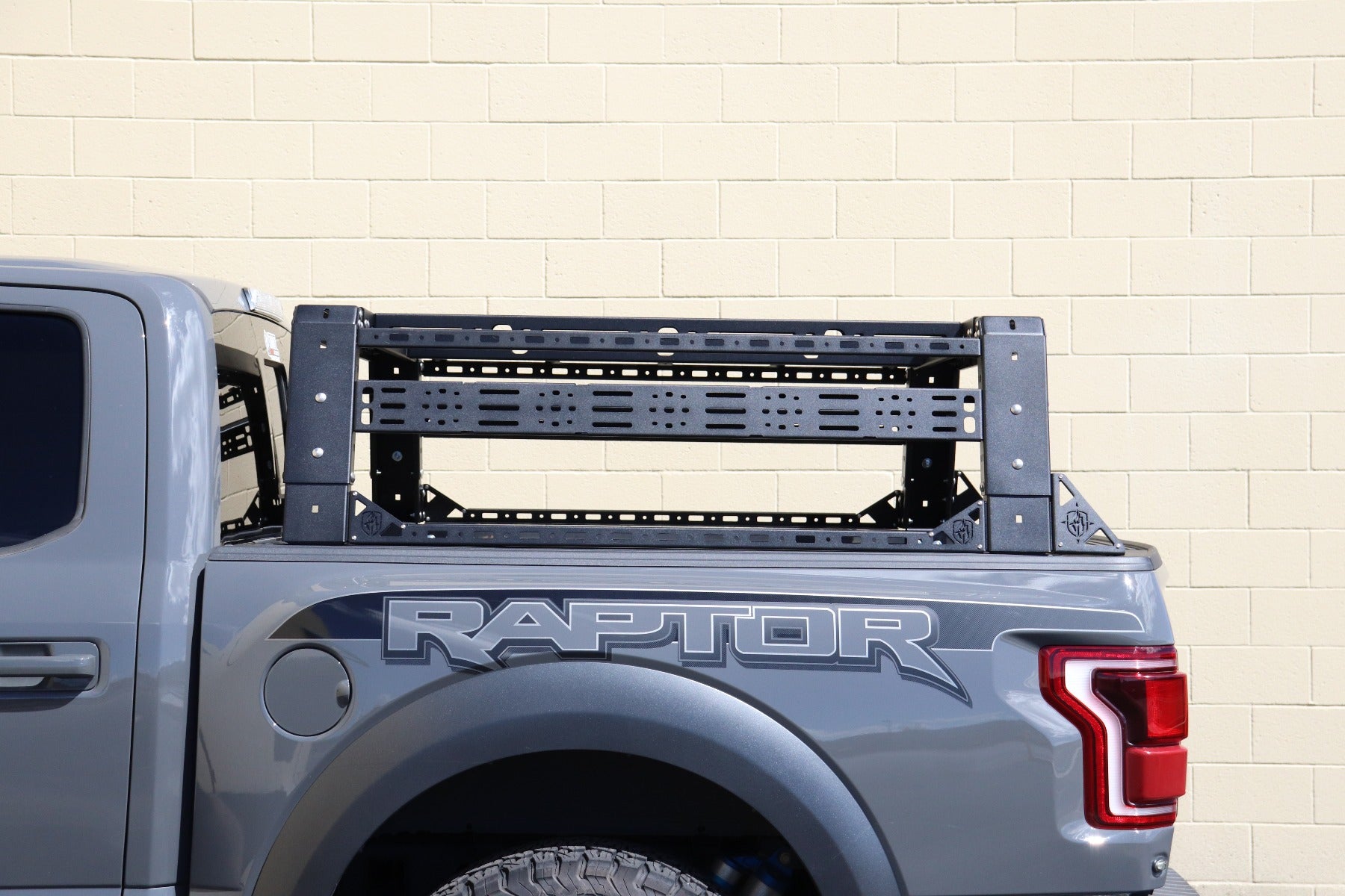 2015-2020 Ford F-150 Treck 5 1/2 To 6Ft. Full-Size Truck Beds - Adjustable Bed Rack System (500Brs-Brktkit Included) - Texture Black
