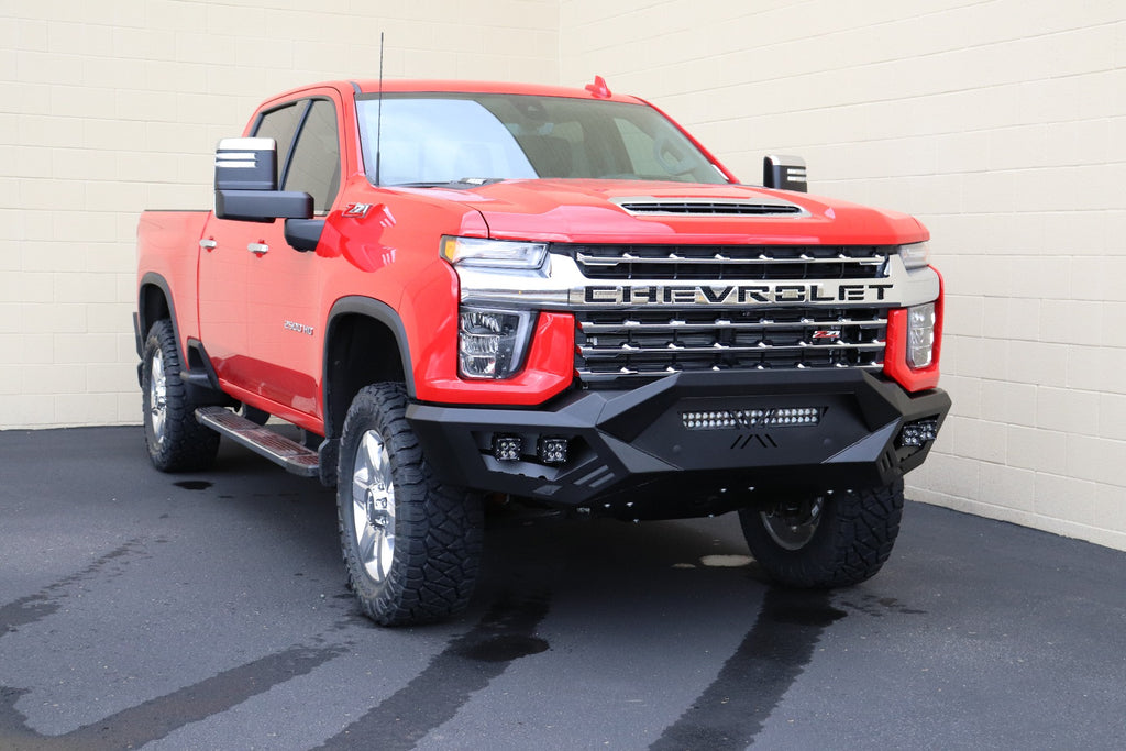 2020+ Chevy 2500 Spartan Front Bumper  - Texture Black
