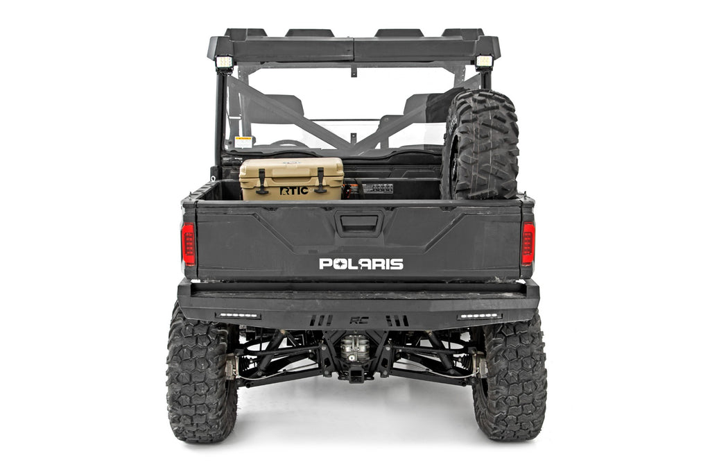 Rough Country LED Light | RR Cage Mount | 2" Chrome Pair | Wide Angle | Polaris Ranger (13-21)