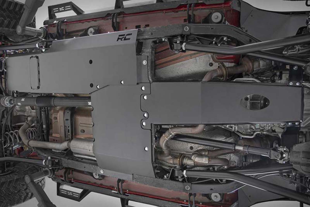 Rough Country Skid Plate Combo | 3.6L | Engine | T-Case | Jeep Wrangler JL (18-19)