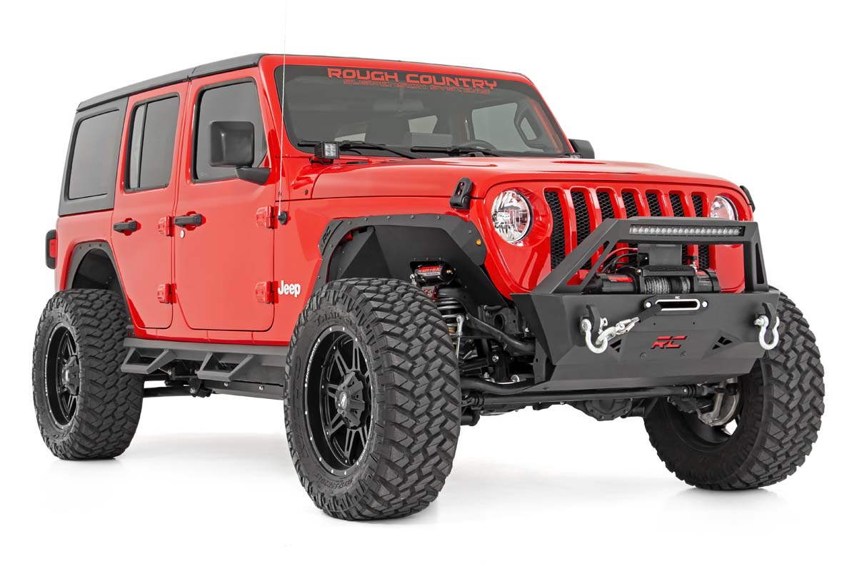 Rough Country Fender Delete Kit | FR & RR | Jeep Wrangler 4xe (21-23)/Wrangler JL (18-23)