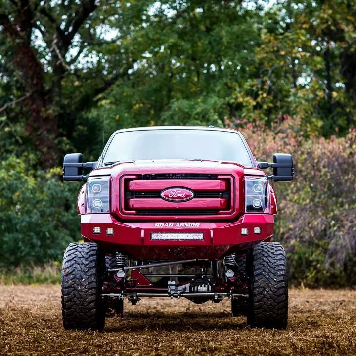 2011-2016 Ford F-250 Stealth Front Non-Winch Bumper - Texture Black