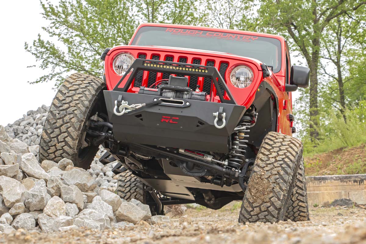 Rough Country Skid Plate Combo | 3.6L | Engine | T-Case | Jeep Wrangler JL (18-19)