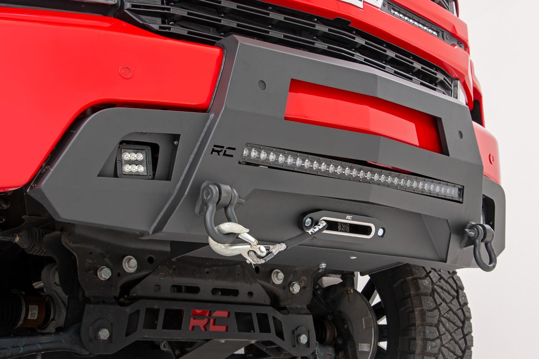 Rough Country Hidden Winch Bumper | Chevy Silverado 1500 2WD/4WD (2019-2022)