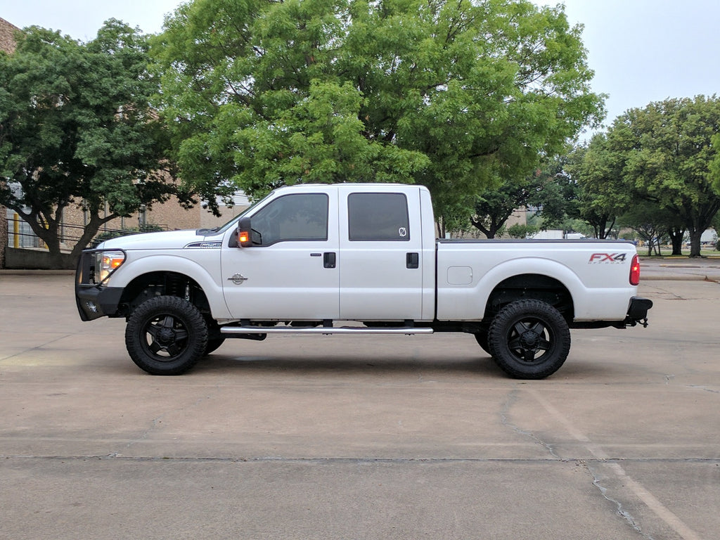 2011-2016 Ford F-250 Vaquero Front Non-Winch Bumper Full Guard - Texture Black