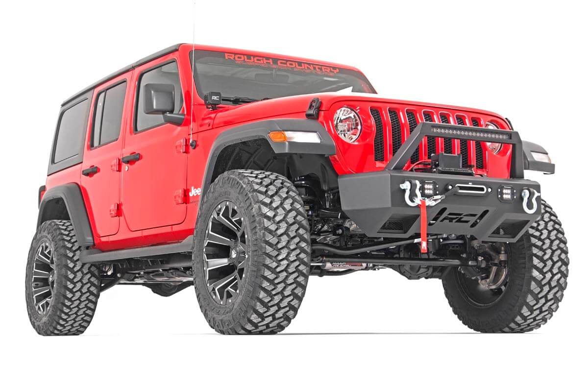 3.5 Inch Lift Kit | Adj Lower | FR D/S | Jeep Wrangler JL Rubicon (18-23)