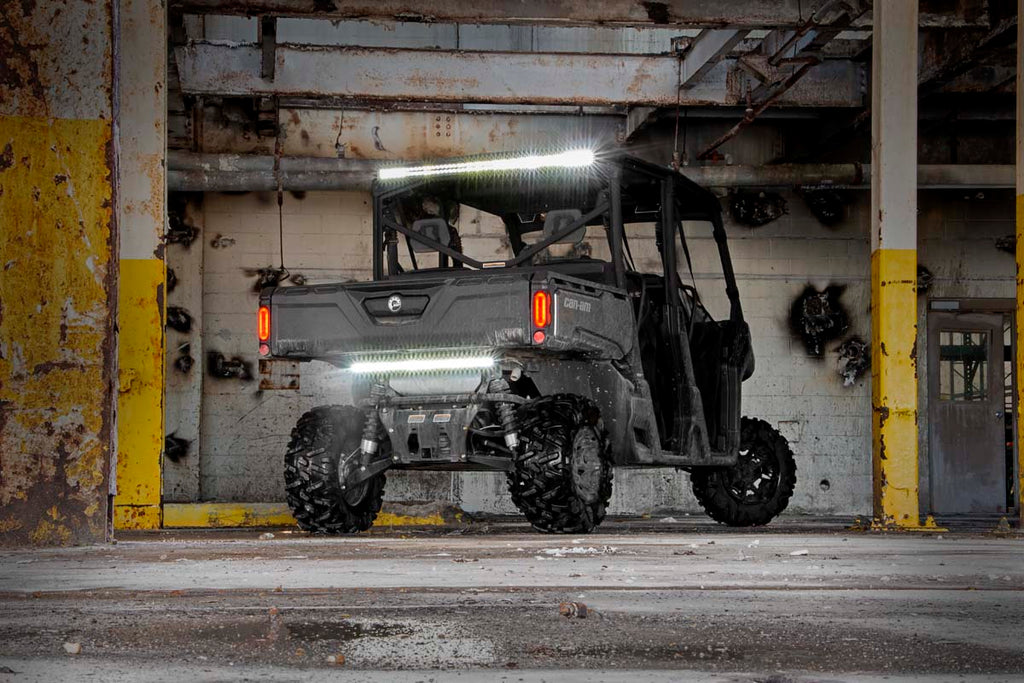 Rough Country LED Light | Cab Mount | 50" Black Dual Row