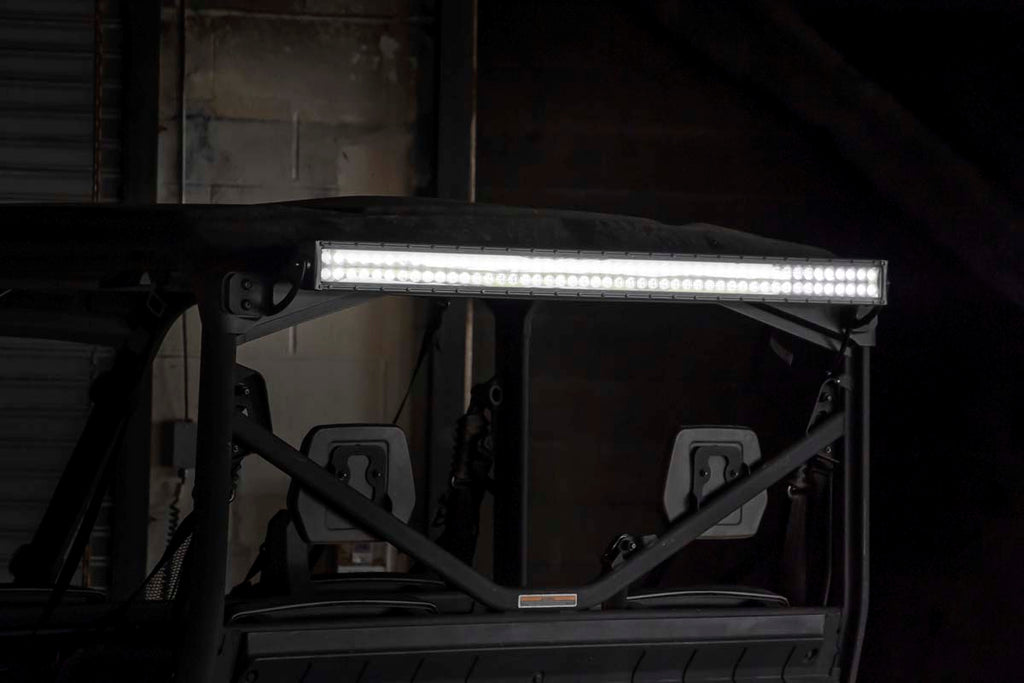 Rough Country LED Light | Cab Mount | 50" Black Dual Row