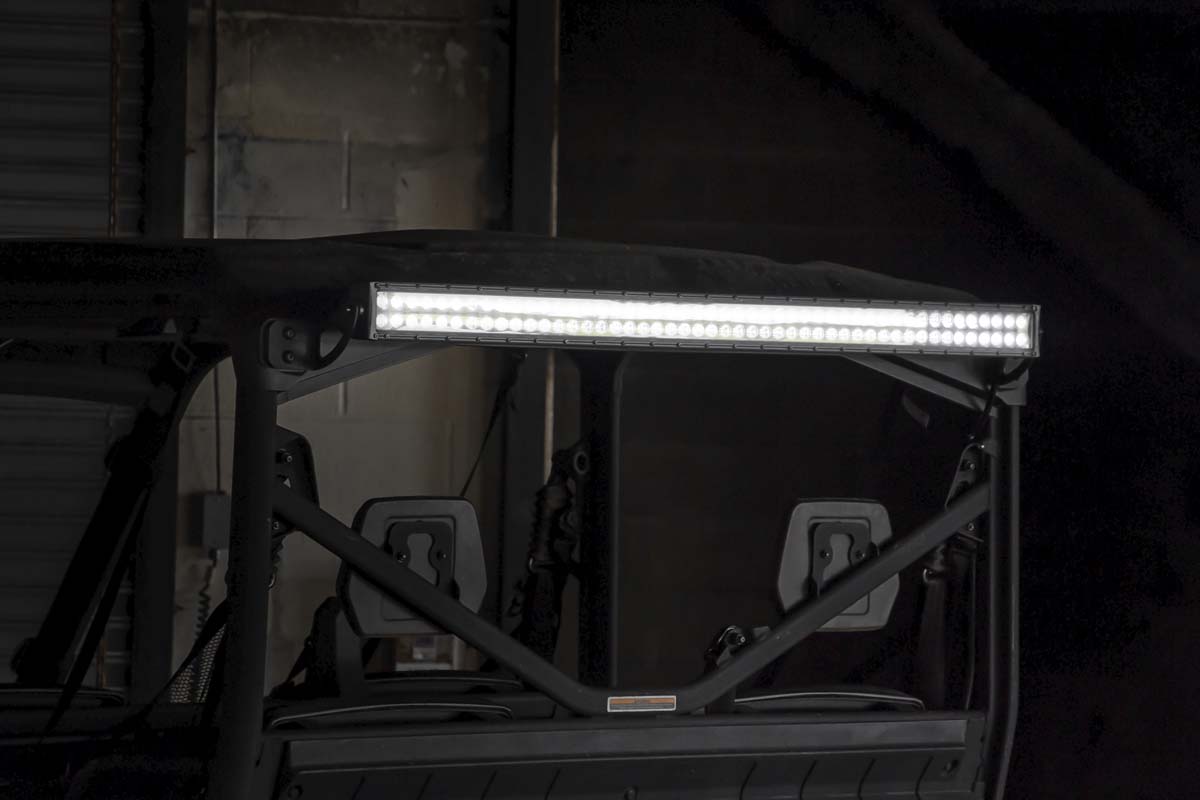 Rough Country LED Light | Cab Mount | 50" Black Dual Row