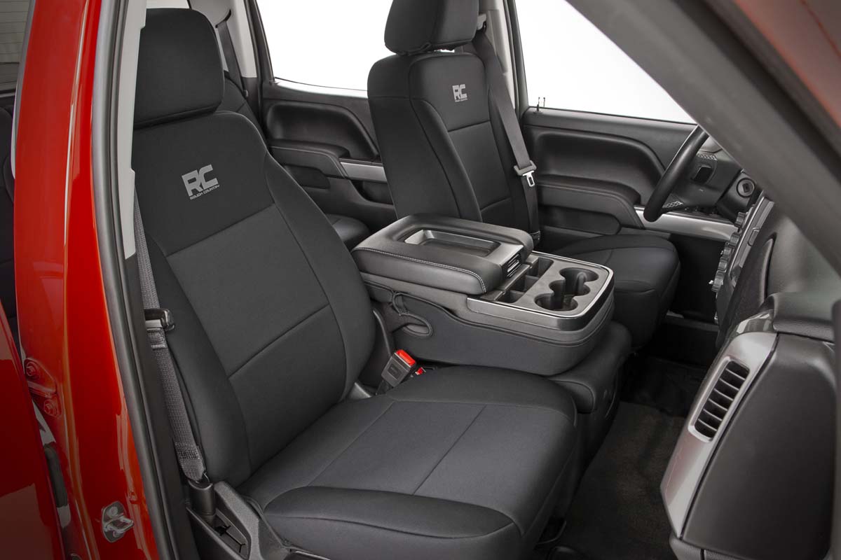 Rough Country Seat Covers | FR 40/20/40 | Chevy/GMC 1500 (14-18)