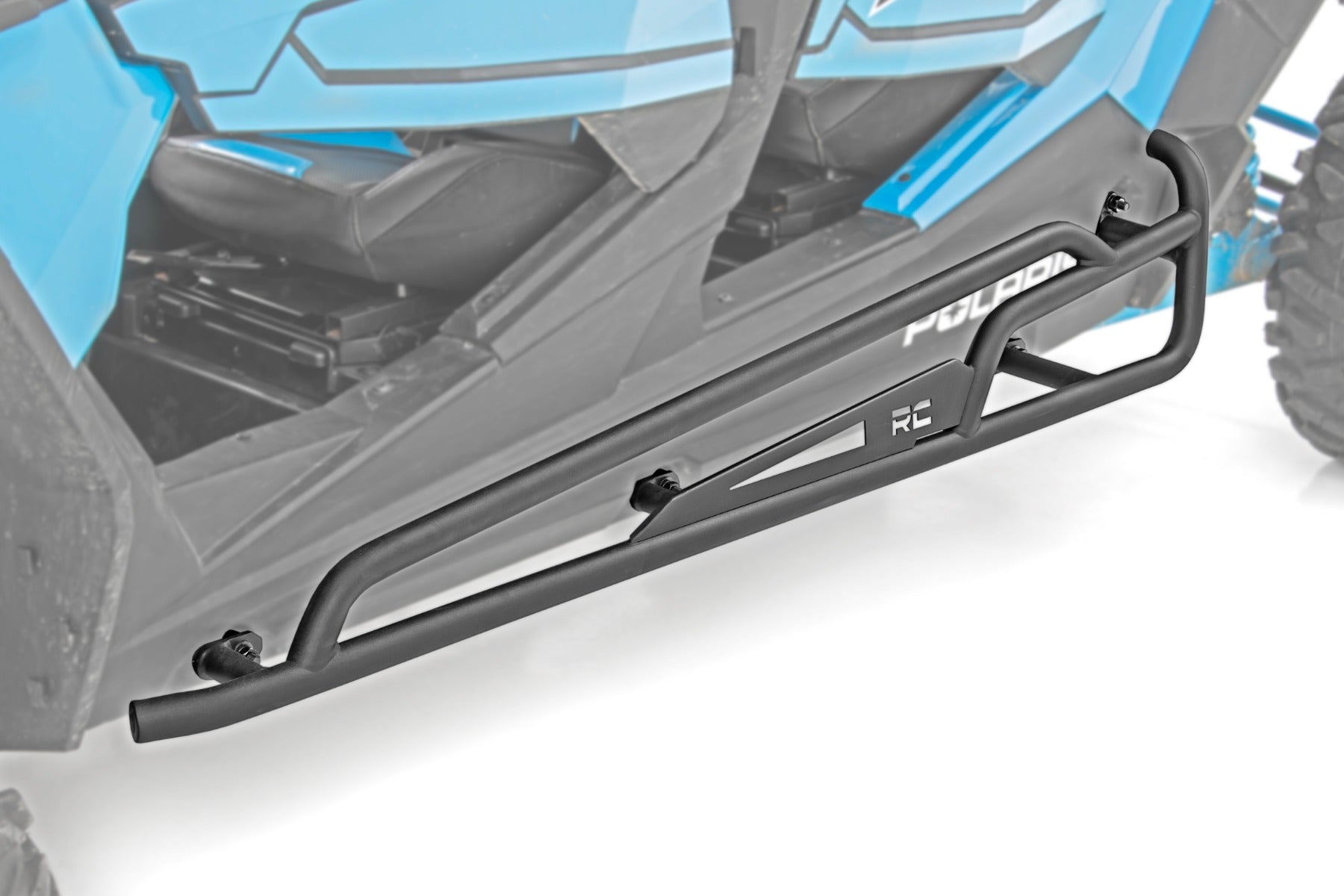 Rough Country Rock Slider Kit | 4 Seat | Polaris RZR Turbo S/RZR XP 1000/RZR XP 4 1000 (14-22)